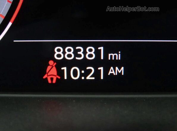 WAUBBAF4XMA016898 2021 AUDI A4 White Instrument cluster view