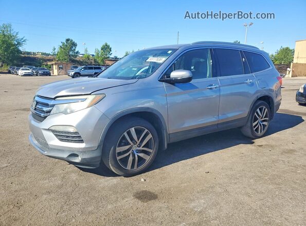 5FNYF6H00GB037750 2016 HONDA PILOT Серебряный Задняя левая четверть