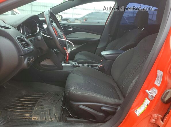 1C3CDFFA9GD816166 2016 DODGE DART Оранжевый Вид панели приборов