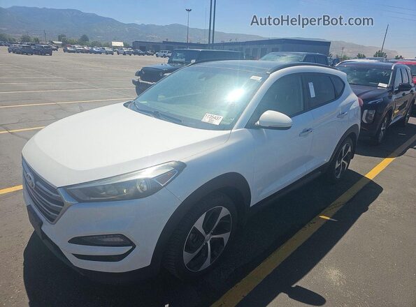 KM8J3CA26GU125385 2016 HYUNDAI TUCSON White Հետևի աջ
