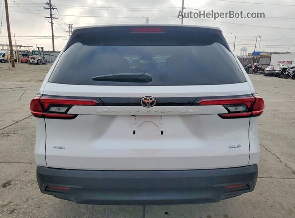 5TDAAAB59TS107596 2026 TOYOTA GRAND White Вид салону спереду