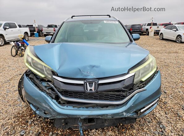 5J6RM4H76GL064020 2016 HONDA CR-V Blue Vista trasera