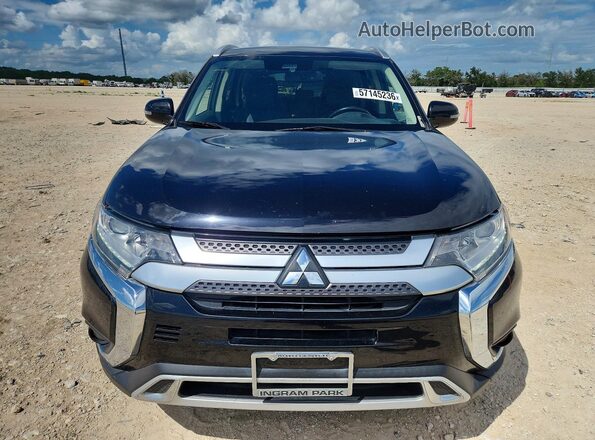 JA4AZ3A33LZ037896 2020 MITSUBISHI OUTLANDER Black Rear view