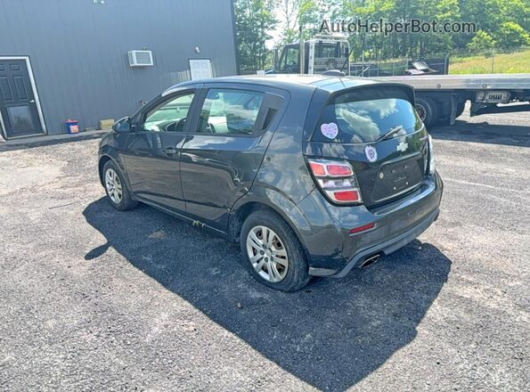 1G1JG6SB9K4137282 2019 CHEVROLET SONIC Charcoal 