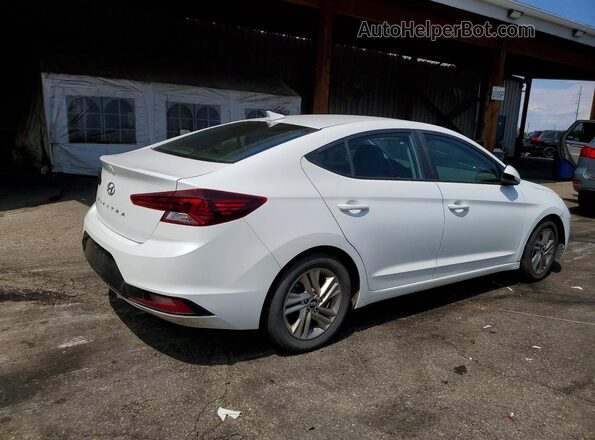 5NPD84LF6LH570853 2020 HYUNDAI ELANTRA White წინა მარჯვენა