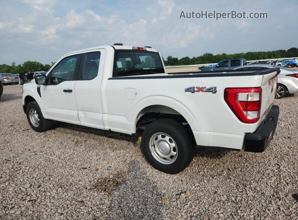 1FTEX1EP1MFC69320 2021 FORD F150 White Rear right