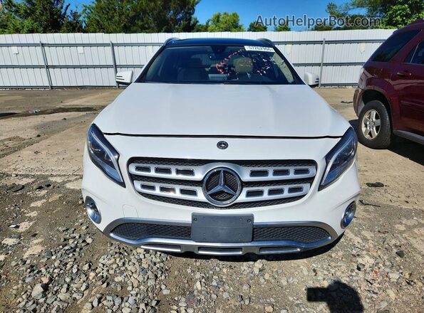 WDCTG4GB5KJ547313 2019 MERCEDES-BENZ GLA Белый Вид сзади