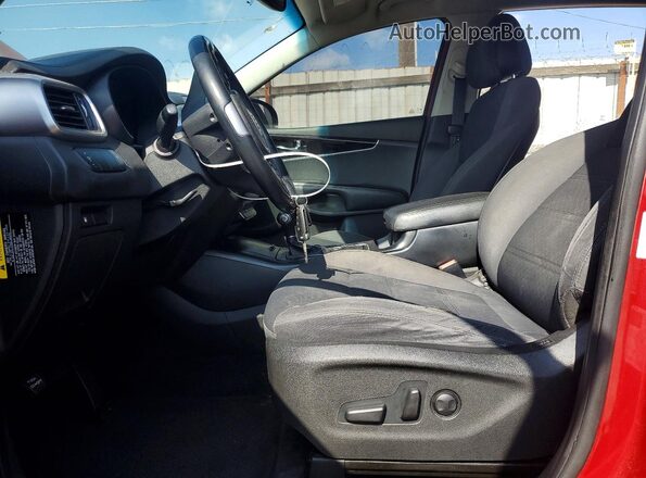 5XYPG4A34GG147470 2016 KIA SORENTO Red 