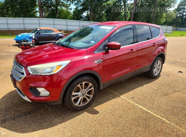 1FMCU0GD5HUC00382 2017 FORD ESCAPE Red უკანა მარცხენა