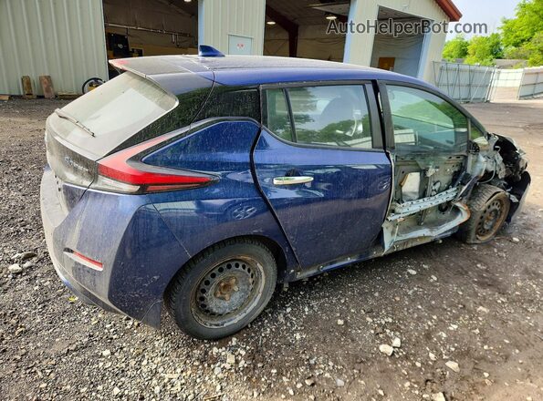 1N4AZ1BV4MC554726 2021 NISSAN LEAF Синий 