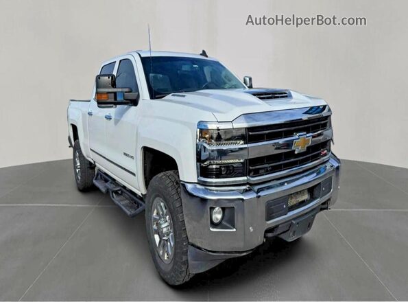 1GC1KTEY3KF193632 2019 CHEVROLET SILVERADO White 