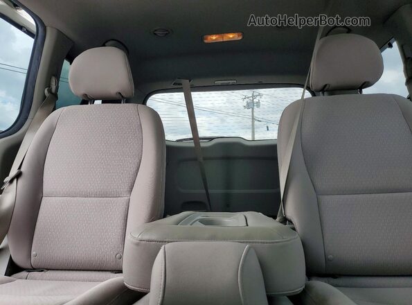 KNDMB5C10G6188300 2016 KIA SEDONA White Սալոնի հետևի տեսք
