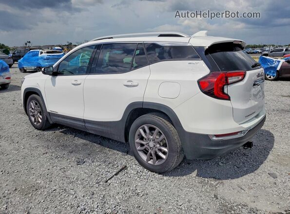 3GKALPEG2PL103142 2023 GMC TERRAIN Белый Задняя правая четверть