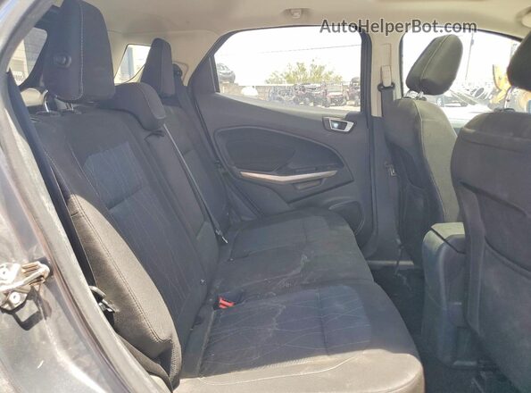 MAJ6P1UL4JC179892 2018 FORD ECOSPORT Gray ძრავის განყოფილების ხედი
