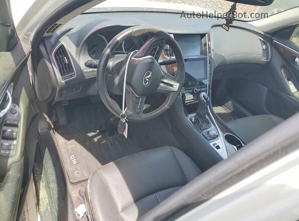 JN1EV7AR8JM438520 2018 INFINITI Q50 Белый Вид щитка приборов