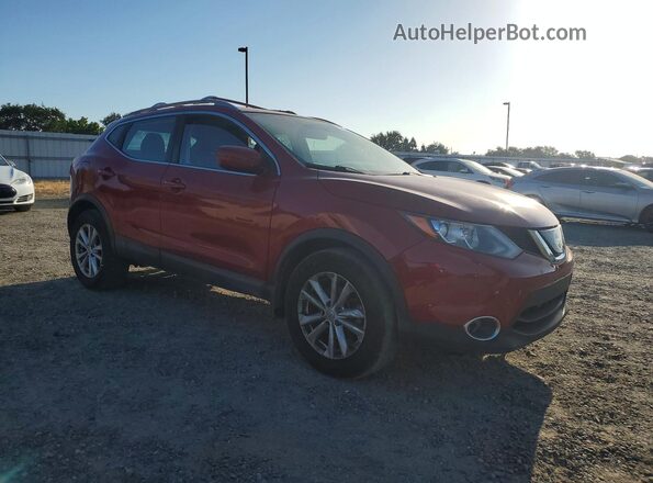 JN1BJ1CR2JW254574 2018 NISSAN ROGUE Red 