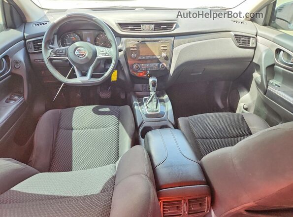 JN1BJ1CPXHW008588 2017 NISSAN ROGUE White ხელსაწყოთა პანელის ხედი