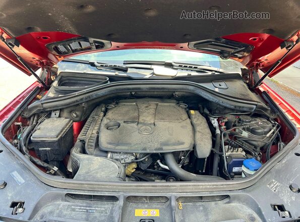 4JGDA5HB4GA700587 2016 MERCEDES-BENZ GLE Red 