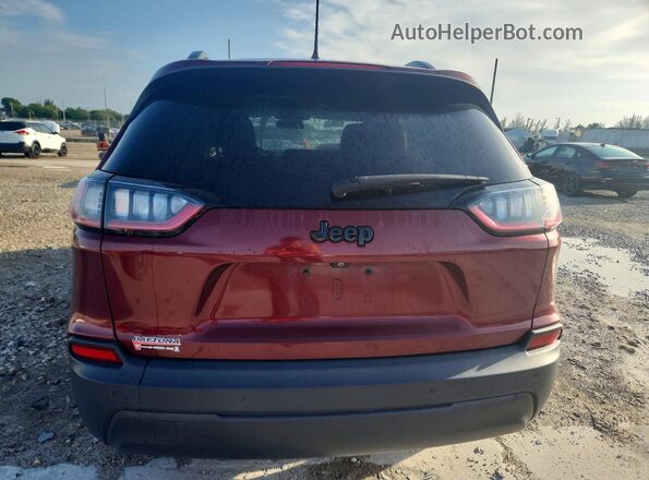 1C4PJLLB2KD369920 2019 JEEP CHEROKEE Burgundy Vista interior delantera