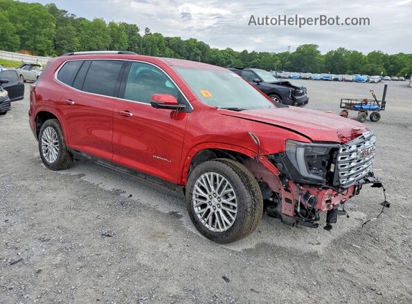 1GKENRRS6SJ253440 2025 GMC ACADIA Red 