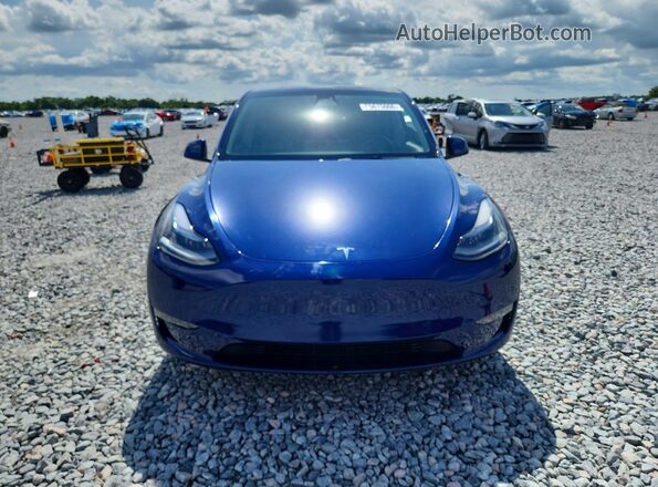 7SAYGDEF3NF372818 2022 TESLA MODEL Blue 