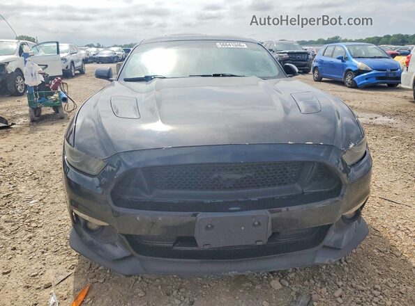 1FA6P8CF9G5237349 2016 FORD MUSTANG Черный Вид сзади