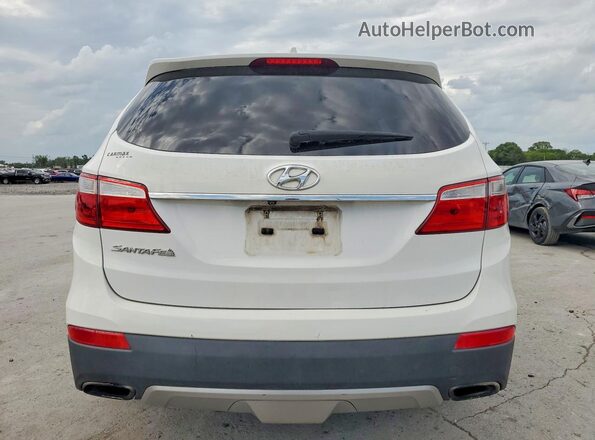 KM8SM4HF3GU160434 2016 HYUNDAI SANTA White Vista interior delantera