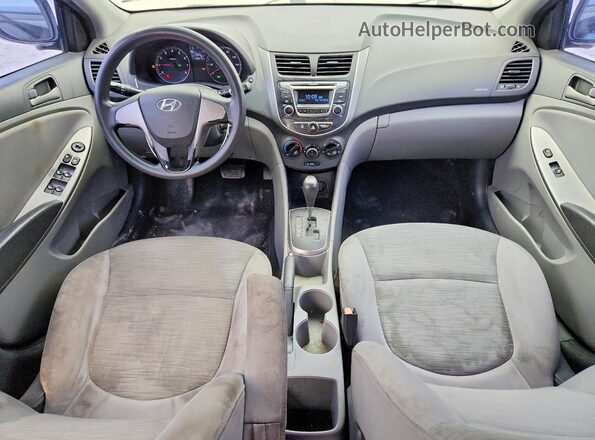 KMHCT4AE2GU060687 2016 HYUNDAI ACCENT Blue 