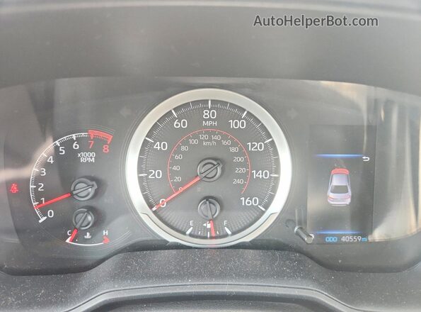 5YFS4RCE5LP056504 2020 TOYOTA COROLLA Blue Հետևի նստատեղերի տեսք