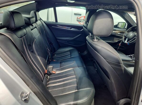 WBAJA5C56KG900673 2019 BMW 5 SERIES Silver 