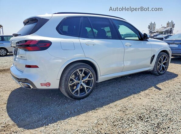 5UX43EU0XR9T61291 2024 BMW X5 White Առջևի աջ