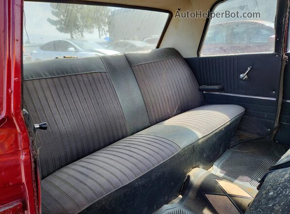 CI30455 1966 STUDEBAKER COMMANDER Бордовый Вид задних сидений