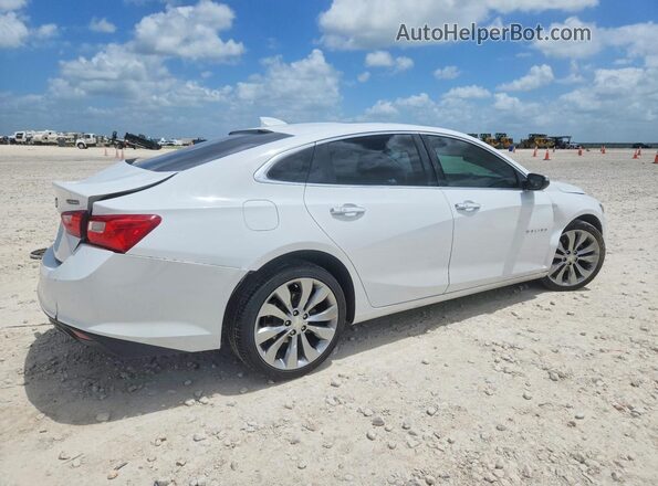 1G1ZE5SX4JF287110 2018 CHEVROLET MALIBU White წინა მარჯვენა