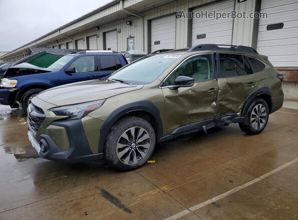 4S4BTANC9S3172050 2025 SUBARU OUTBACK Green უკანა მარცხენა