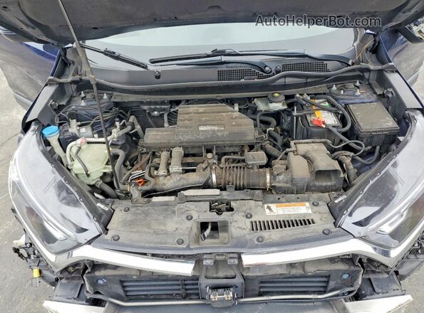 7FARW1H52JE002190 2018 HONDA CR-V Blue 