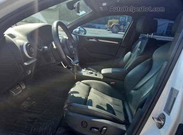 WAUB1GFF1G1100166 2016 AUDI S3 White Вид панелі приладів
