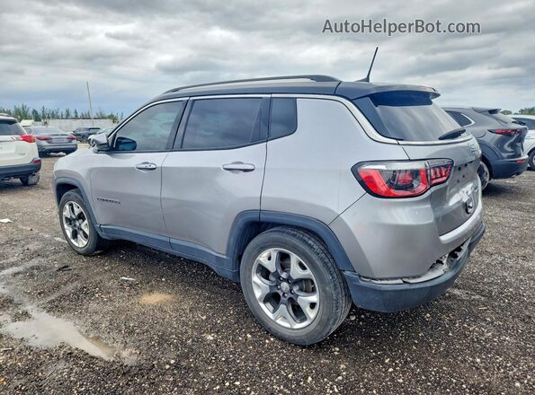 3C4NJCCB4KT711322 2019 JEEP COMPASS Silver Հետևի աջ