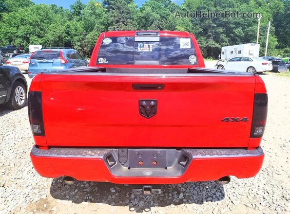 1C6RR7MT6GS219187 2016 RAM 1500 Red Սալոնի դիմացի տեսք