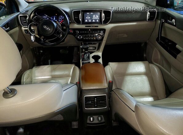 KNDPN3AC2K7576905 2019 KIA SPORTAGE Black Vista del cuadro de instrumentos