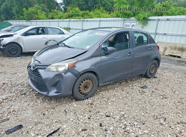 VNKKTUD34HA075731 2017 TOYOTA YARIS Charcoal Задня ліва чверть