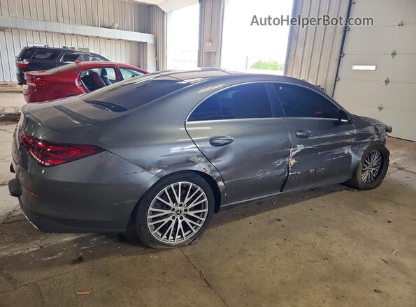 WDD5J4HB1LN029178 2020 MERCEDES-BENZ CLA-CLASS Gray Przód prawy