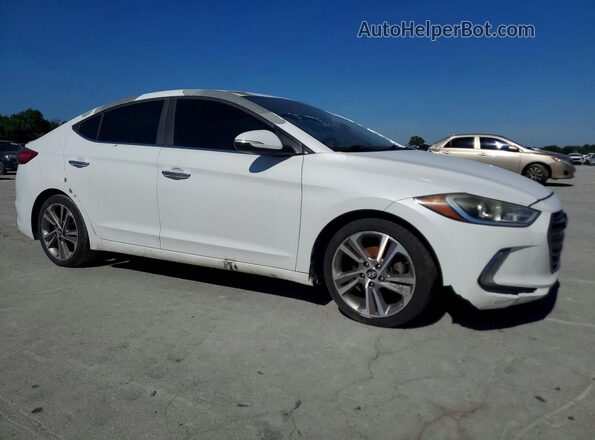 5NPD84LF3HH070415 2017 HYUNDAI ELANTRA White 