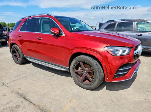 4JGFB4JB6NA627892 2022 MERCEDES-BENZ GLE Красный 