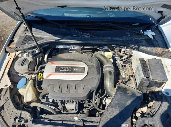 WAUB1GFF1G1100166 2016 AUDI S3 White Вид підкапотного простору