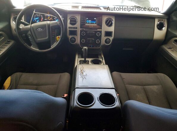 1FMJU1JT2GEF53121 2016 FORD EXPEDITION Black Instrument cluster view