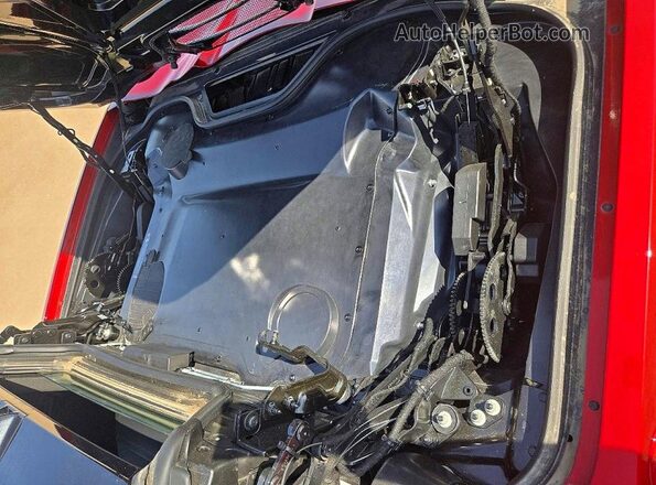 1G1YA3D45R5119217 2024 CHEVROLET CORVETTE Red წინა პანელის ხედი