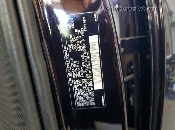 YV4A22PK1G1023094 2016 VOLVO XC90 Black 