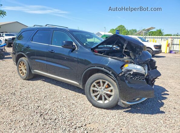 1C4RDJAG2HC924060 2017 DODGE DURANGO Black Front view