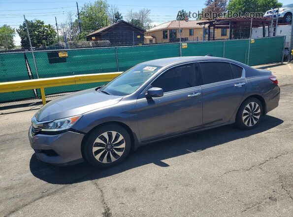 JHMCR6F39HC003642 2017 HONDA ACCORD Gray უკანა მარცხენა