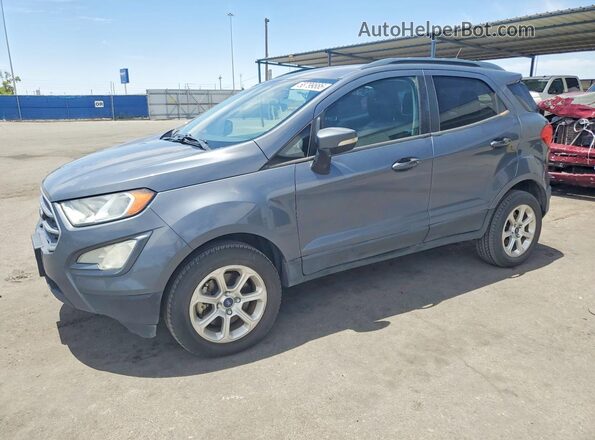 MAJ6P1UL4JC179892 2018 FORD ECOSPORT Gray უკანა მარცხენა